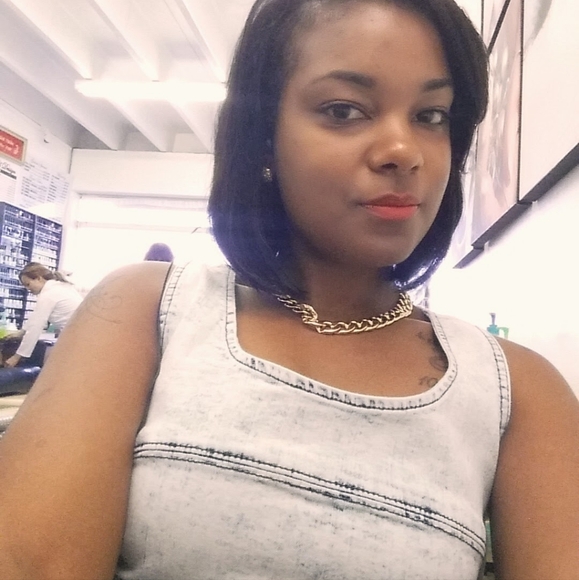 Denim Cutout Mini Dress - Picture 2 of 2